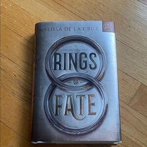 Melissa de la Cruz 'Rings of Fate' Hardcover BOOK OF THE MONTH sprayed edges